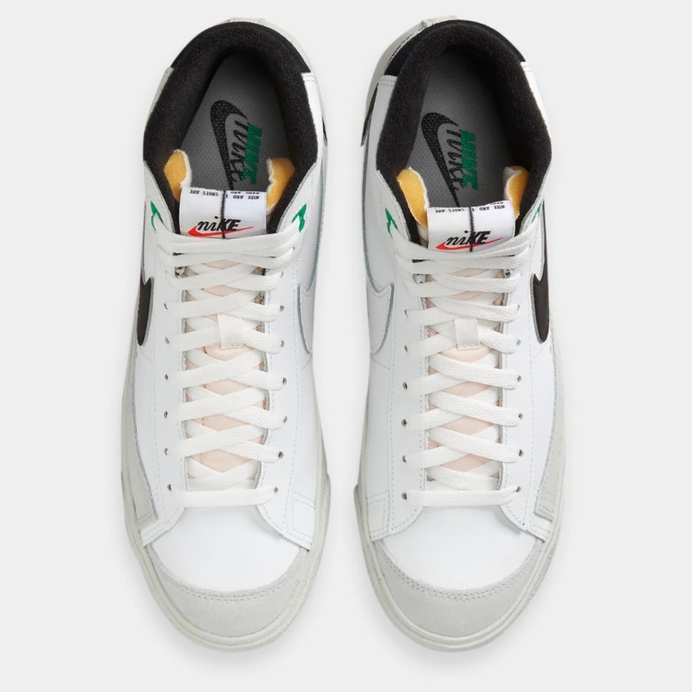 Blazer Mid 77' Split Sneakers - White & Black - Picture 7 of 14